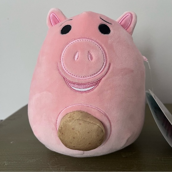 NWT Disney Pixar Squishmallows Hamm Plush Toy Story Collectible - Picture 2 of 6